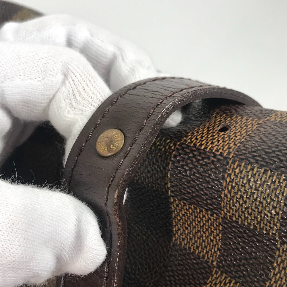 LOUIS VUITTON Shoulder Bag N48081 Damier canvas Brown Damier Saumur 30 Women Used Authentic