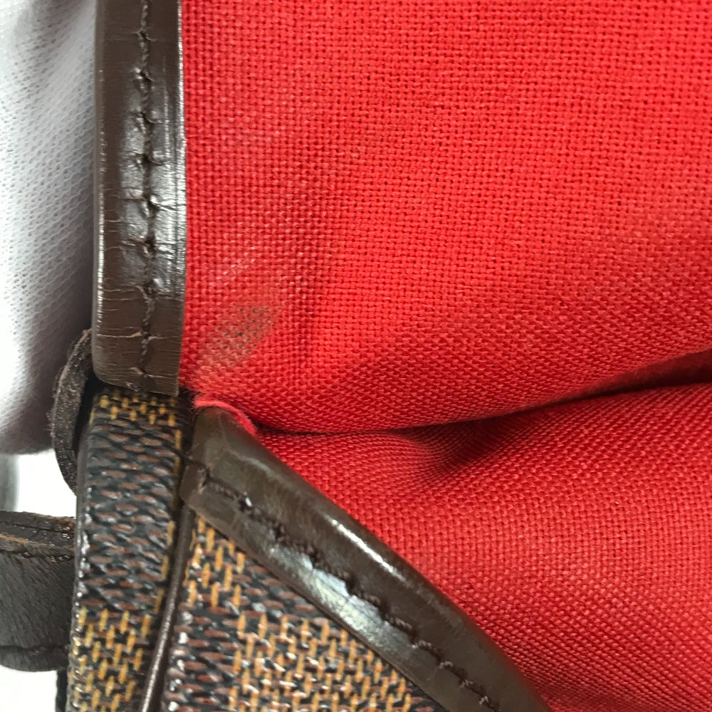 LOUIS VUITTON Shoulder Bag N48081 Damier canvas Brown Damier Saumur 30 Women Used Authentic