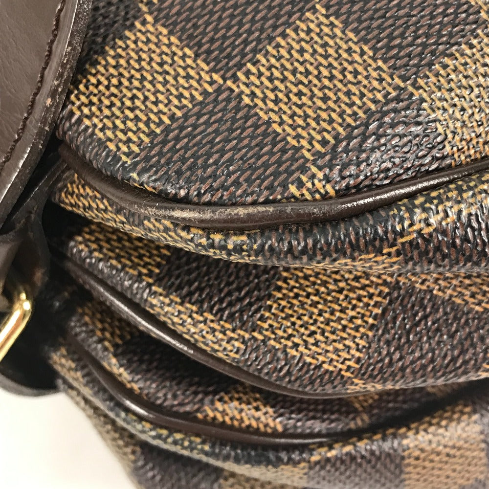 LOUIS VUITTON Shoulder Bag N48081 Damier canvas Brown Damier Saumur 30 Women Used Authentic