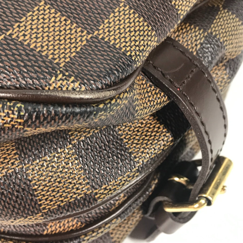 LOUIS VUITTON Shoulder Bag N48081 Damier canvas Brown Damier Saumur 30 Women Used Authentic