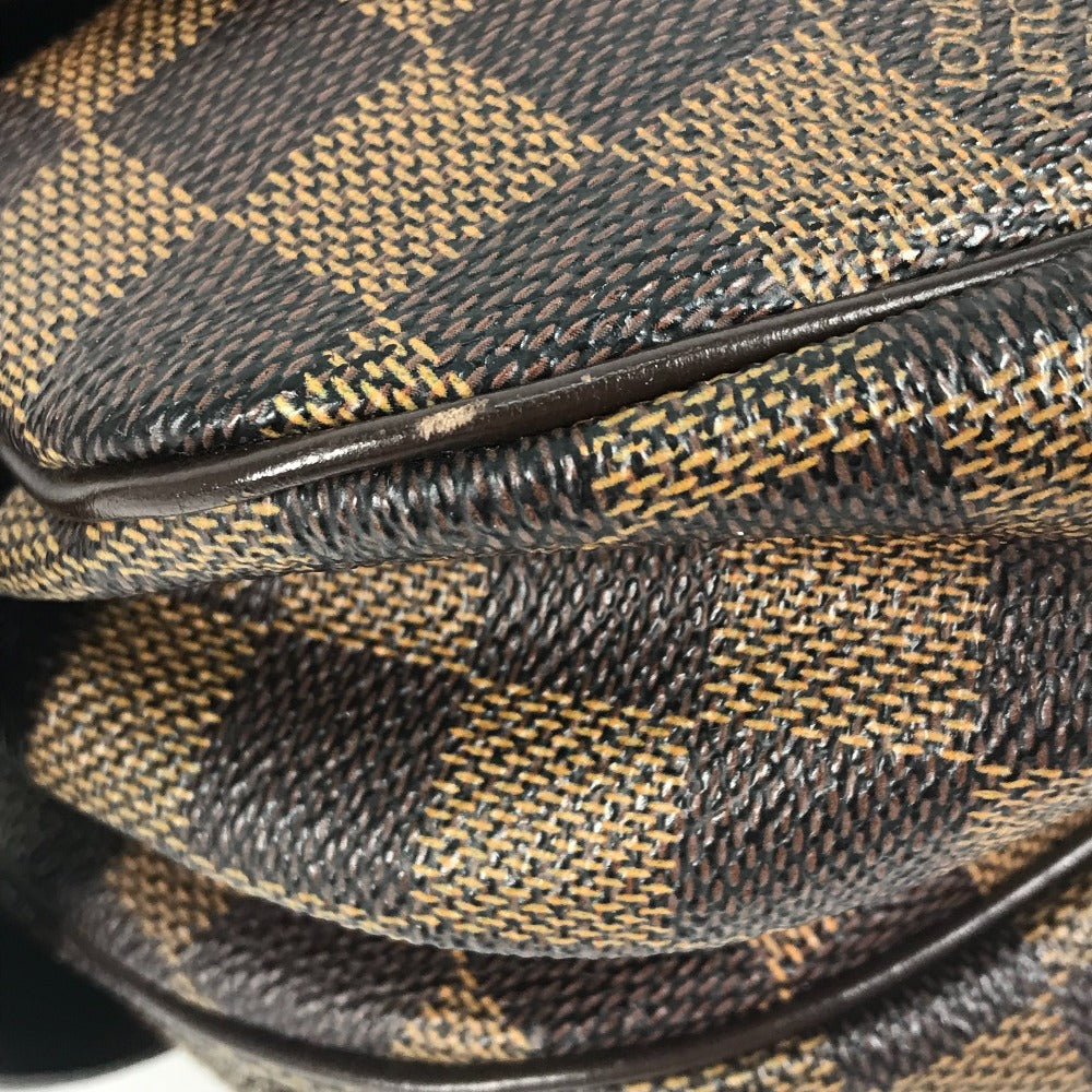 LOUIS VUITTON Shoulder Bag N48081 Damier canvas Brown Damier Saumur 30 Women Used Authentic