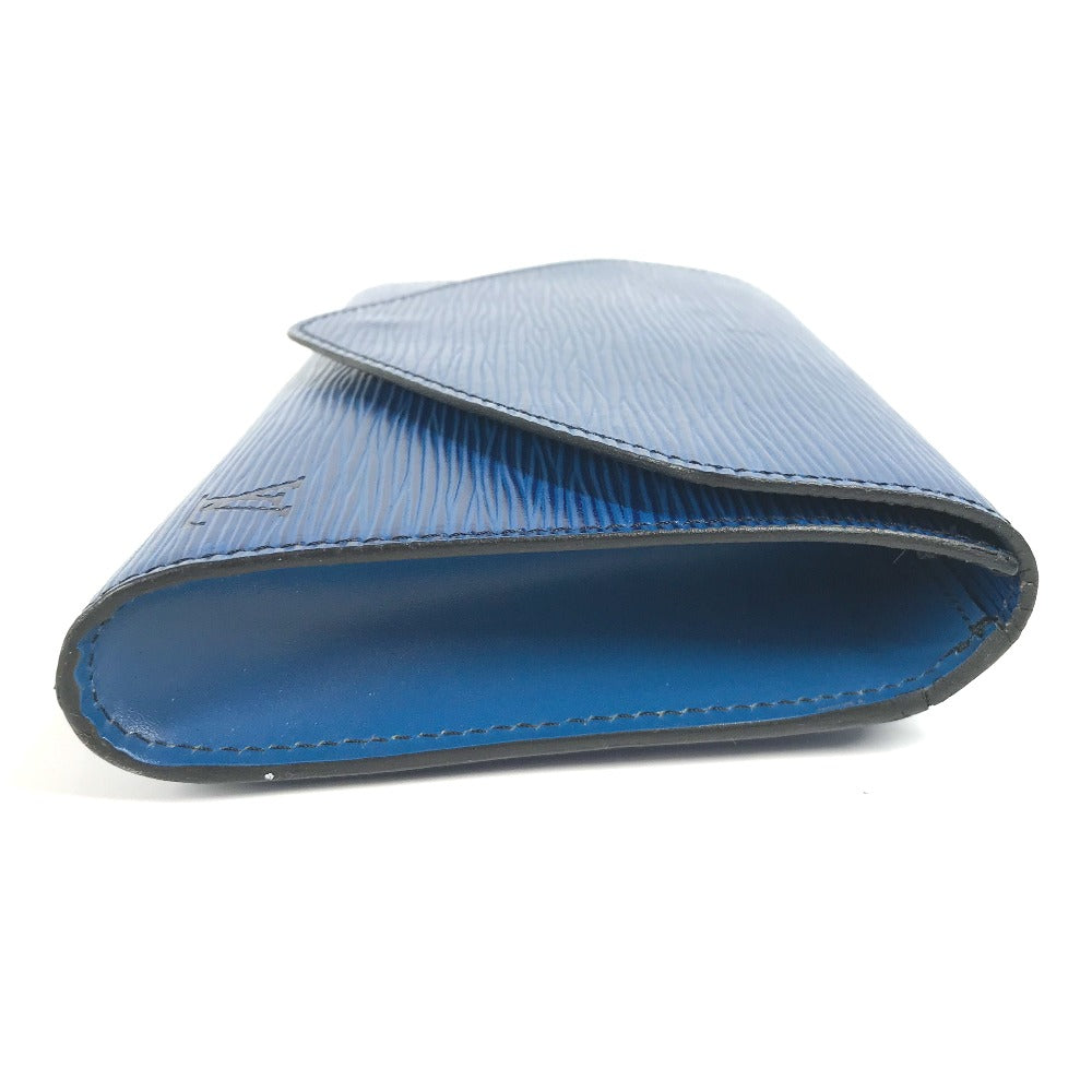 LOUIS VUITTON Clutch bag M52635 Epi Leather blue Epi Art deco