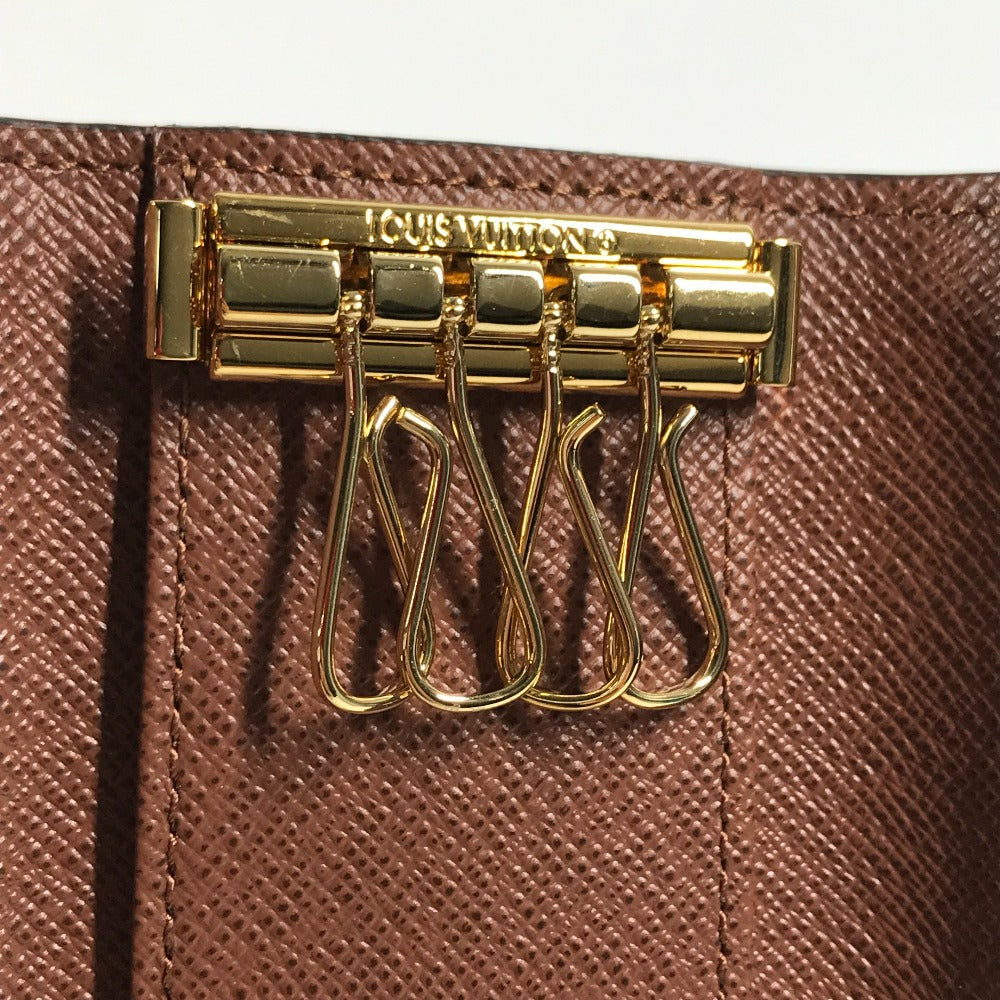 LOUIS VUITTON Key case Key holder M69517 Monogram canvas Brown Monogram Multicles 4 Women Used Authentic