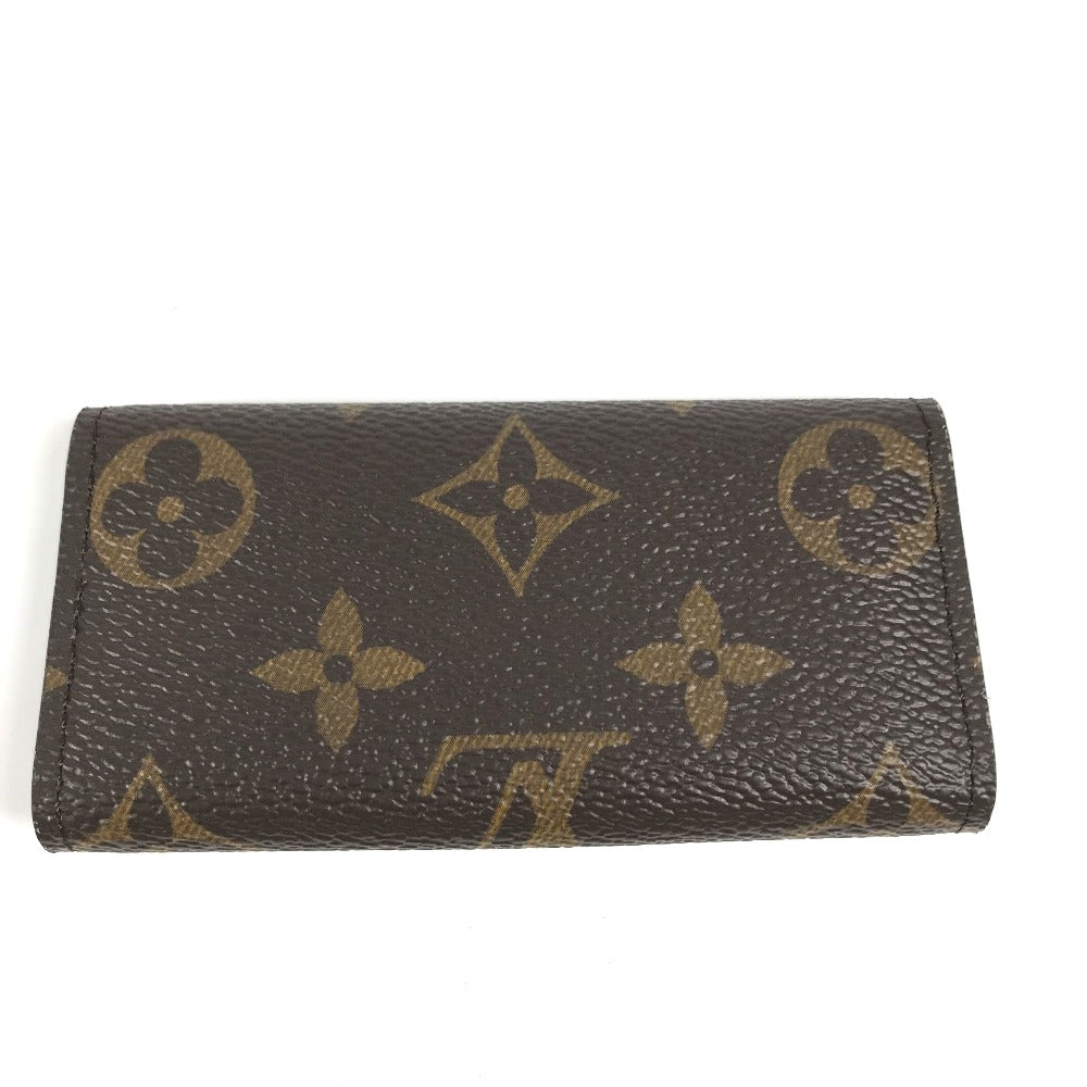 LOUIS VUITTON Key case Key holder M69517 Monogram canvas Brown Monogram Multicles 4 Women Used Authentic