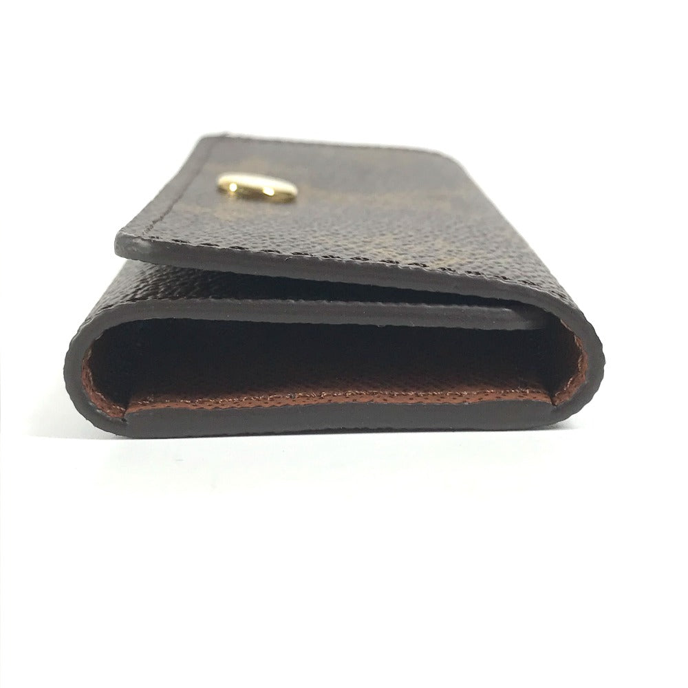 LOUIS VUITTON Key case Key holder M69517 Monogram canvas Brown Monogram Multicles 4 Women Used Authentic