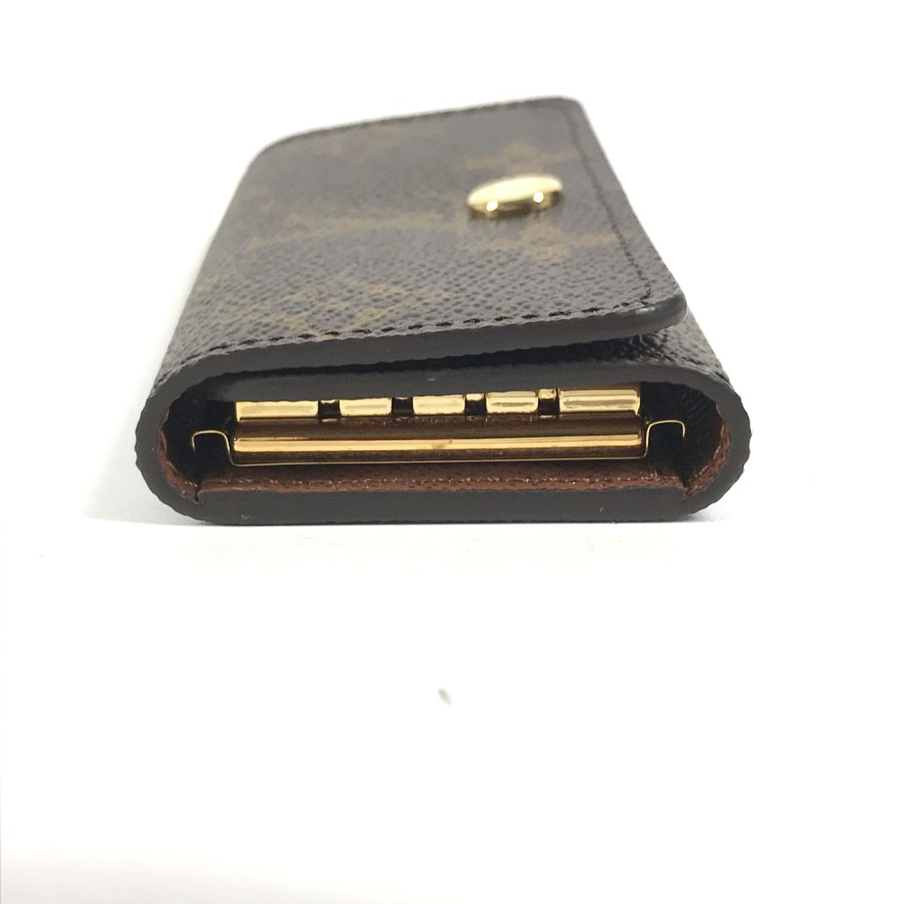 LOUIS VUITTON Key case Key holder M69517 Monogram canvas Brown Monogram Multicles 4 Women Used Authentic