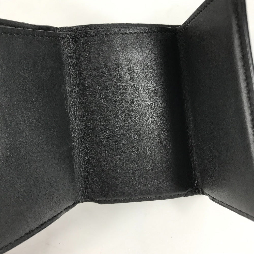 LOUIS VUITTON Trifold wallet M67630 Monogram Eclipse Canvas black Monogram Eclipse Discovery Compact