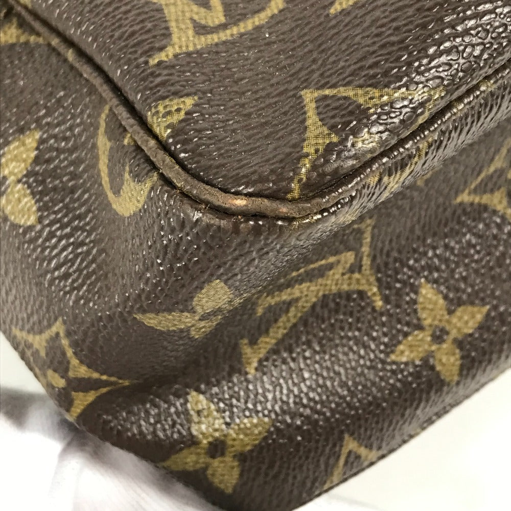 LOUIS VUITTON Cosmetics Pouch M47522 Monogram canvas Brown Monogram Truth Cracking Ty 28