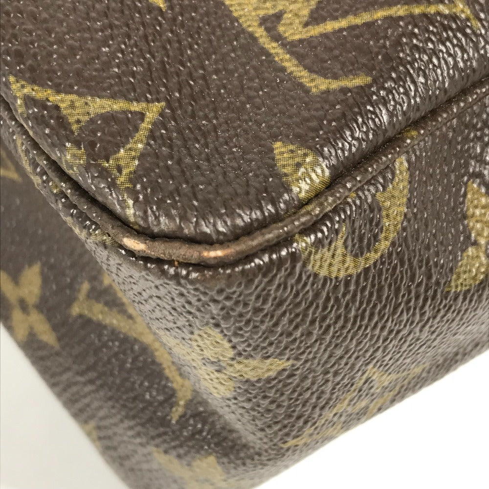 LOUIS VUITTON Cosmetics Pouch M47522 Monogram canvas Brown Monogram Truth Cracking Ty 28