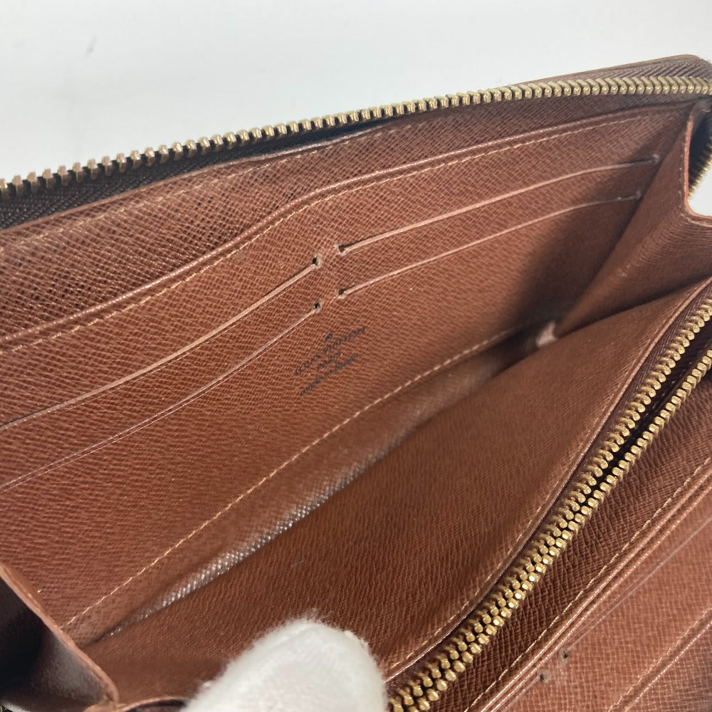 LOUIS VUITTON Long Wallet Purse M93759 Monogram canvas Brown Monogram Rose Stephen Sprouse Zippy wallet Women Used Authentic