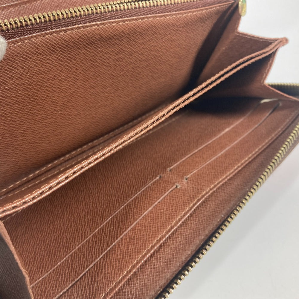 LOUIS VUITTON Long Wallet Purse M93759 Monogram canvas Brown Monogram Rose Stephen Sprouse Zippy wallet Women Used Authentic
