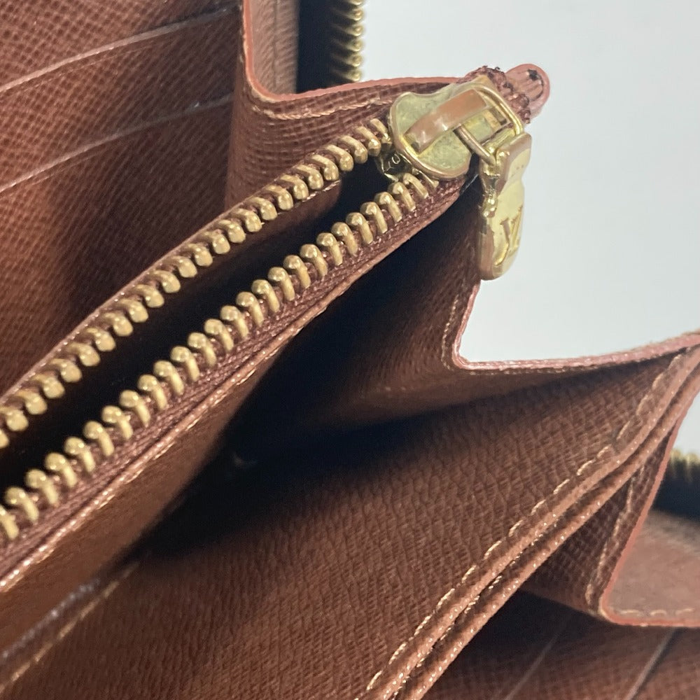 LOUIS VUITTON Long Wallet Purse M93759 Monogram canvas Brown Monogram Rose Stephen Sprouse Zippy wallet Women Used Authentic
