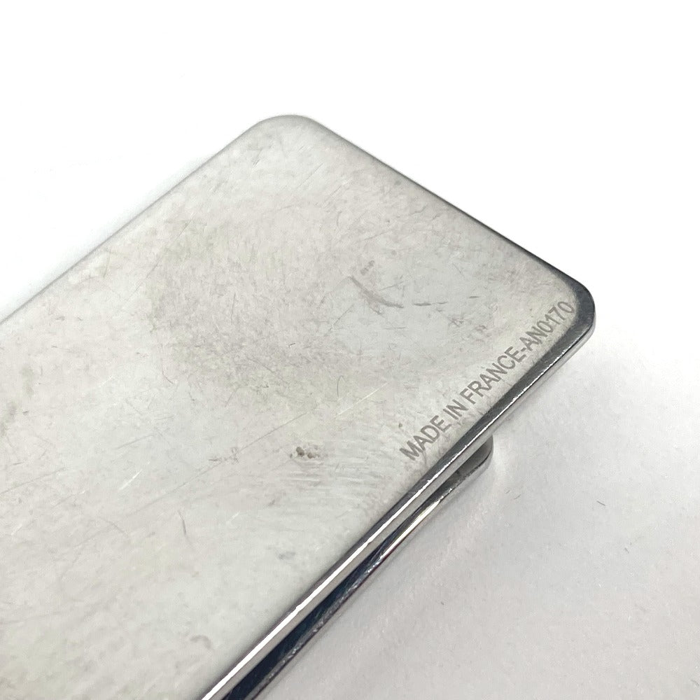 LOUIS VUITTON Money clip M65041 metal Silver building clip champs elysées