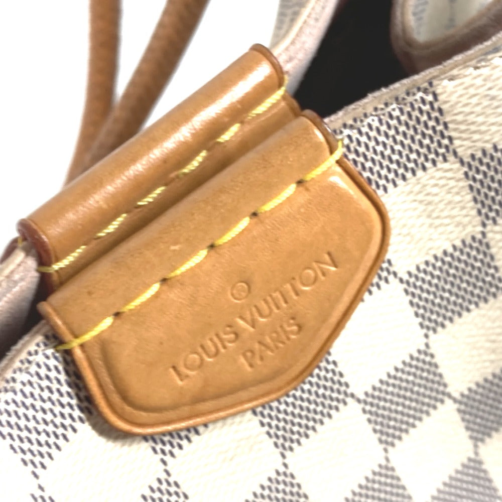 LOUIS VUITTON Shoulder Bag N44027 Damier Azur Canvas white Damier Azur Propriano Women Used Authentic