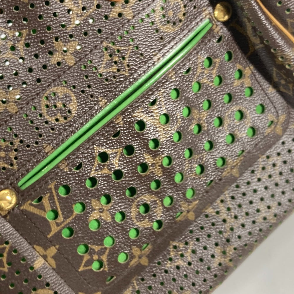 LOUIS VUITTON Handbag M95181 Monogram canvas green Monogram Perfo Speedy 30 Women Used Authentic