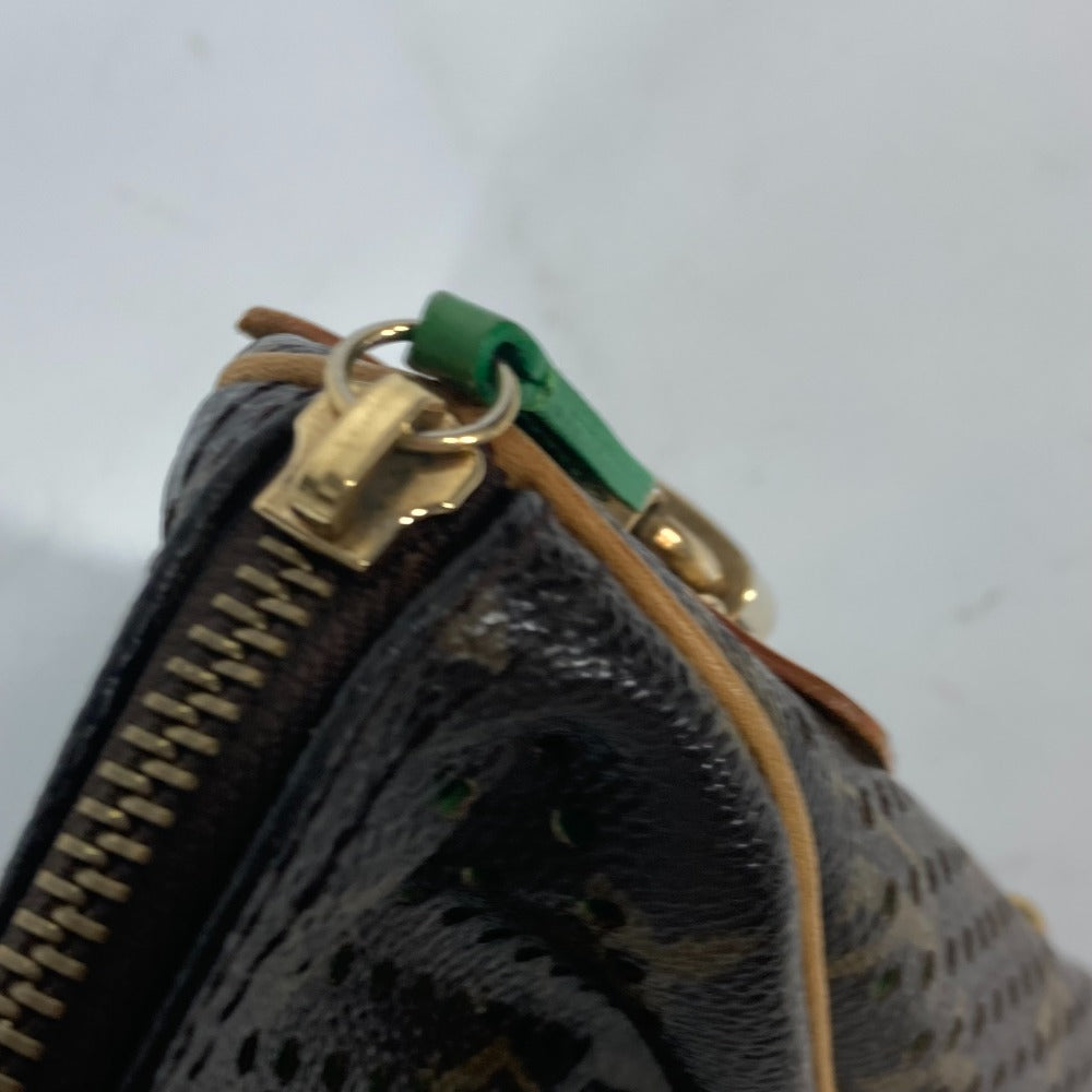 LOUIS VUITTON Handbag M95181 Monogram canvas green Monogram Perfo Speedy 30 Women Used Authentic