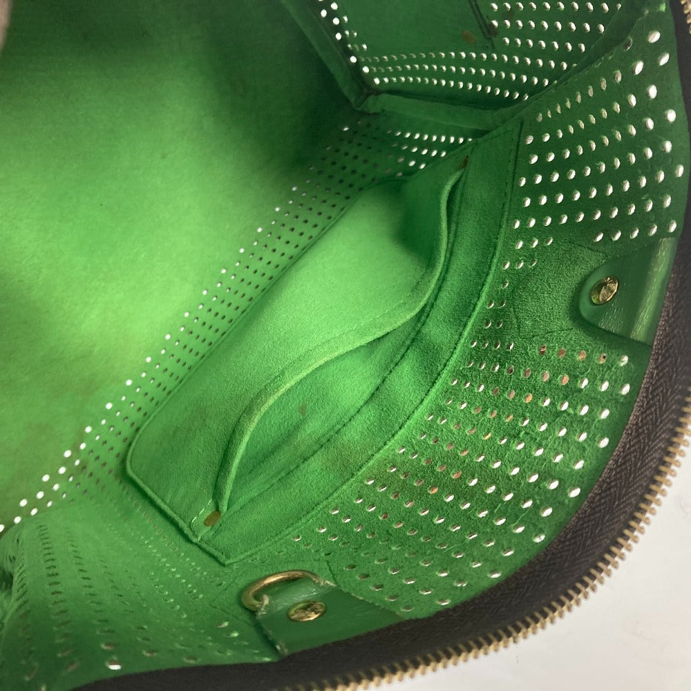 LOUIS VUITTON Handbag M95181 Monogram canvas green Monogram Perfo Speedy 30 Women Used Authentic