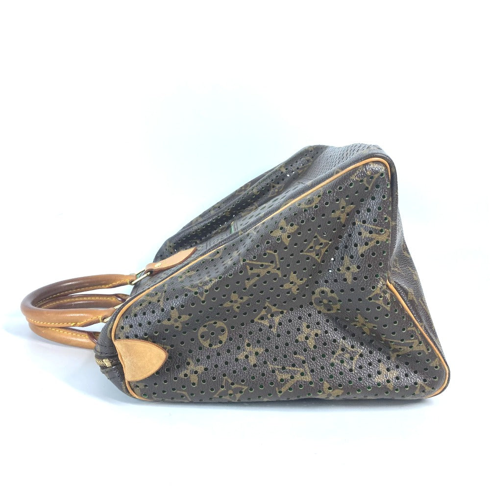 LOUIS VUITTON Handbag M95181 Monogram canvas green Monogram Perfo Speedy 30 Women Used Authentic