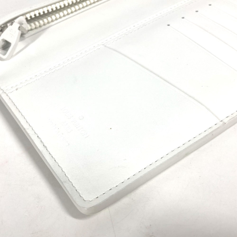 LOUIS VUITTON Long Wallet Purse M83066 Taurillon Clemence Leather white Long Wallet Monogram Portefeuille�EBrother NM mens Used Authentic