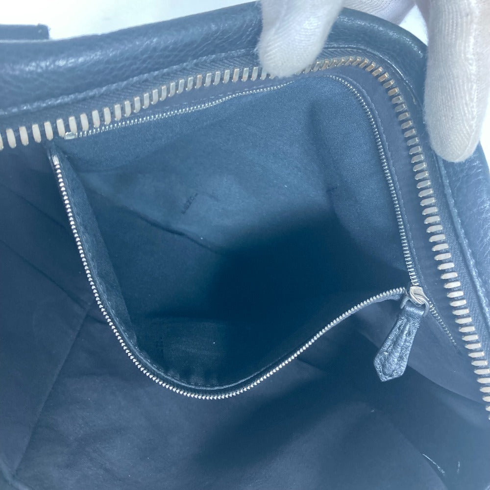FENDI Shoulder Bag 7VA407 leather black Messenger bag Celeria mens Used Authentic