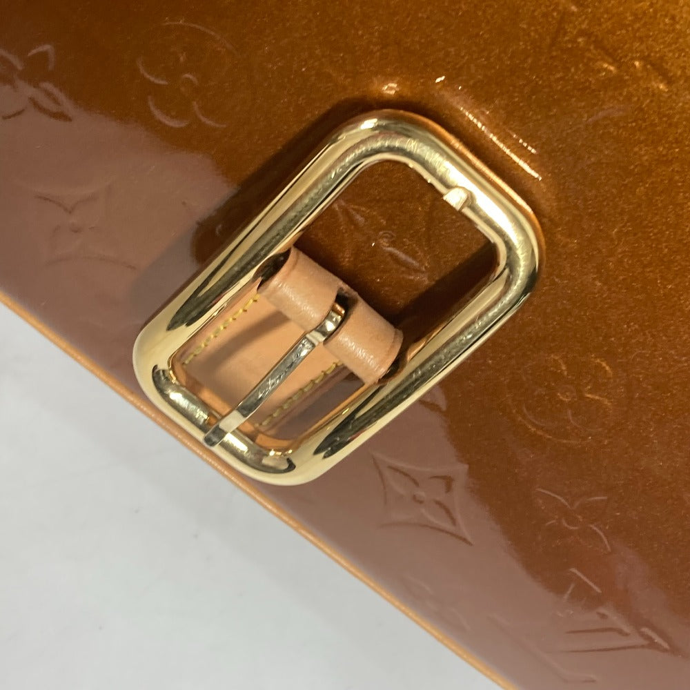 LOUIS VUITTON Shoulder Bag M91107 Monogram Vernis Canvas Brown Monogram Vernis Christie GM