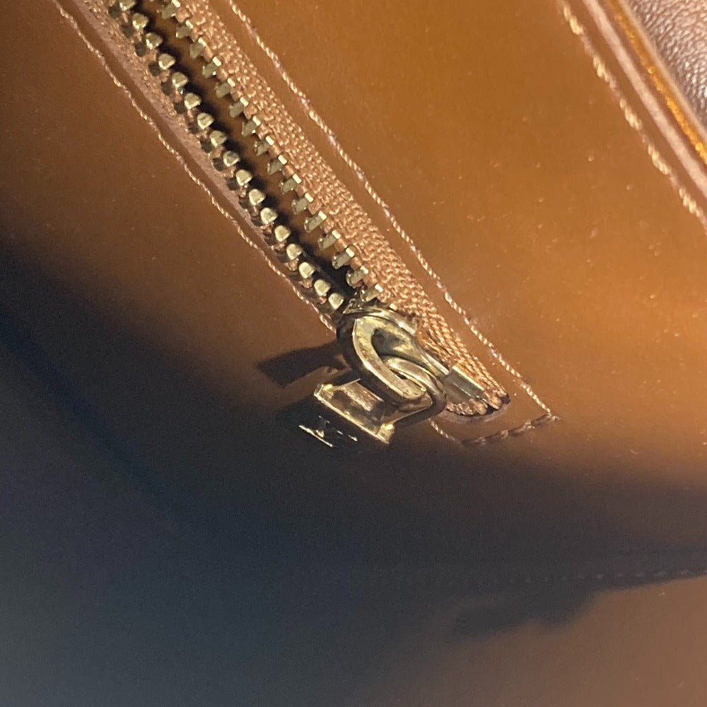 LOUIS VUITTON Shoulder Bag M91107 Monogram Vernis Canvas Brown Monogram Vernis Christie GM