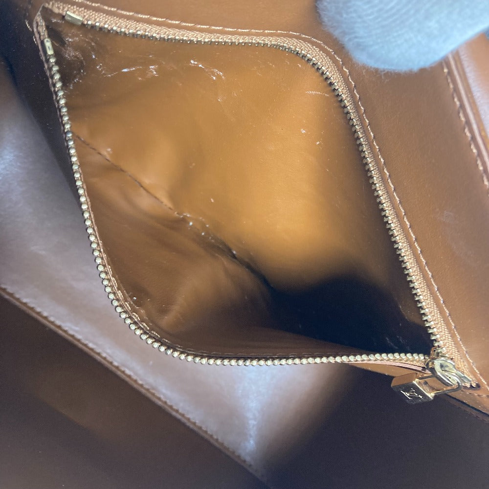 LOUIS VUITTON Shoulder Bag M91107 Monogram Vernis Canvas Brown Monogram Vernis Christie GM