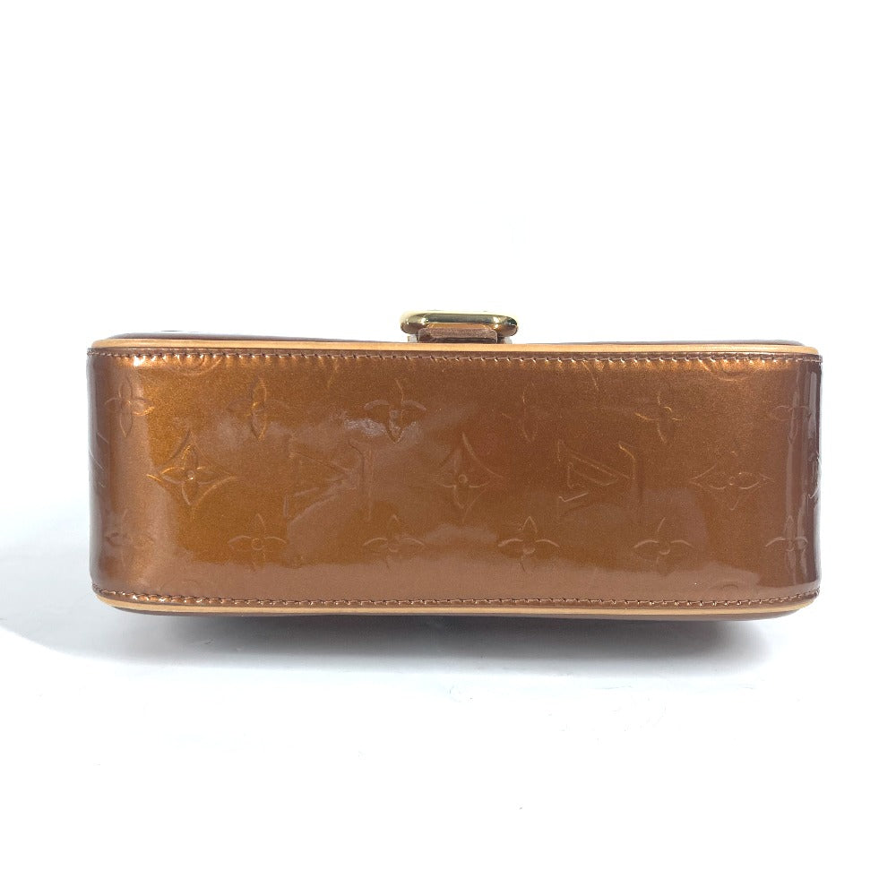 LOUIS VUITTON Shoulder Bag M91107 Monogram Vernis Canvas Brown Monogram Vernis Christie GM
