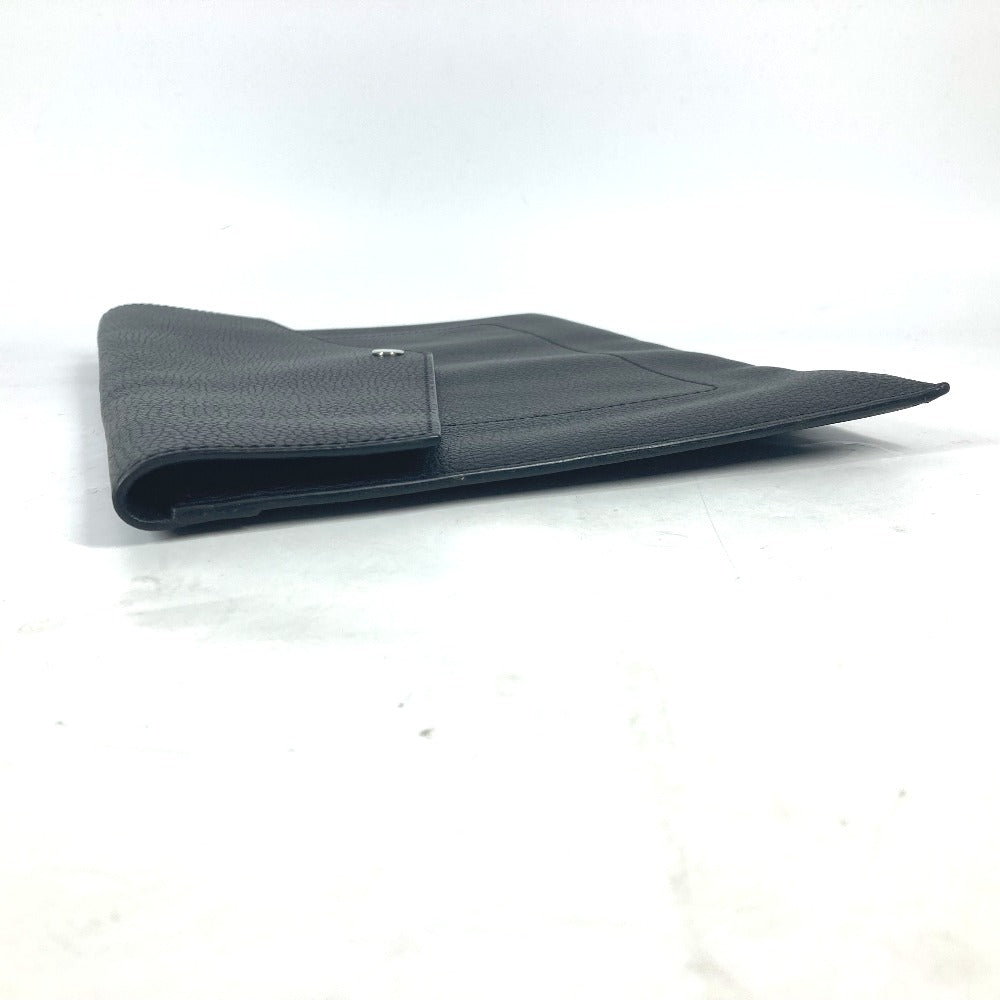 LOUIS VUITTON Clutch bag M62250 Taurillon Clemence Leather black LV logo pochette envelope