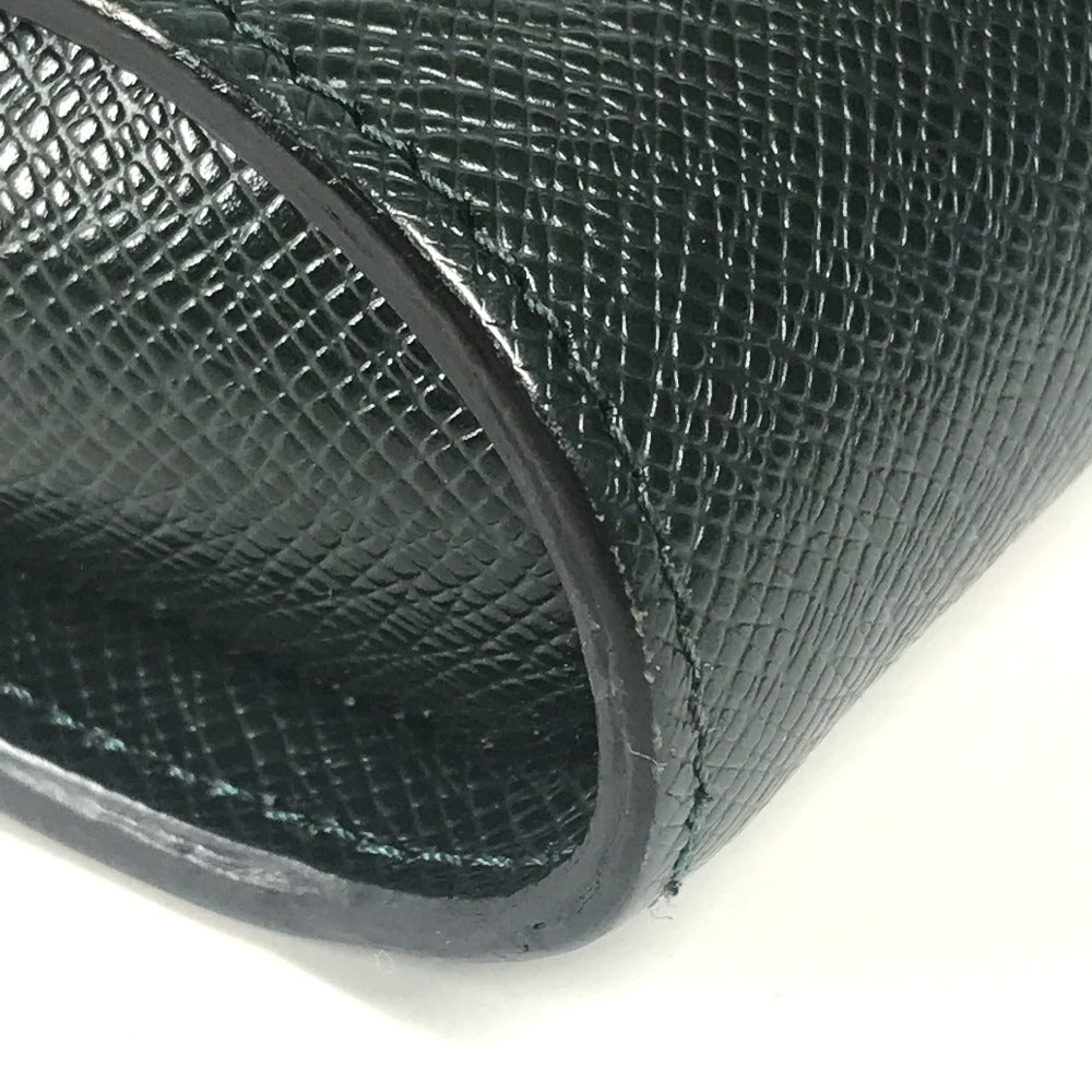 LOUIS VUITTON business bag M30184 Taiga Leather green Taiga Baikal