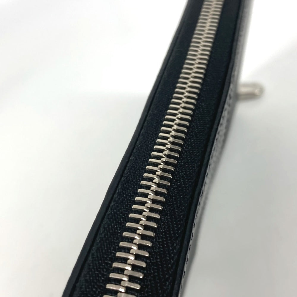 LOUIS VUITTON Long Wallet Purse M30731 Taiga Leather black Taiga Trio Color Zippy Wallet Vertical