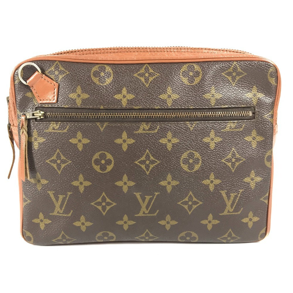 LOUIS VUITTON business bag Monogram canvas Brown monogram vintage Saxophone