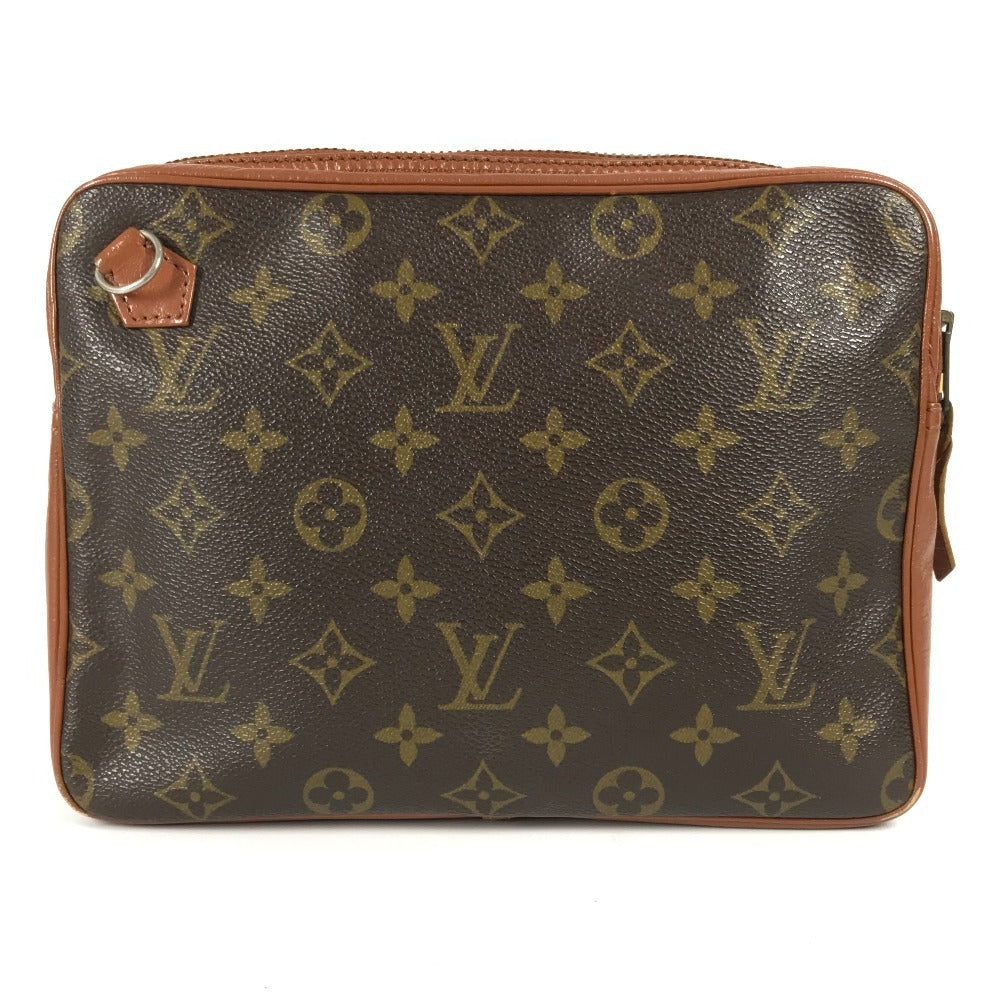 LOUIS VUITTON business bag Monogram canvas Brown monogram vintage Saxophone