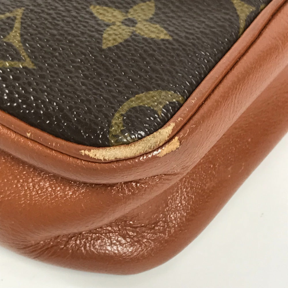 LOUIS VUITTON business bag Monogram canvas Brown monogram vintage Saxophone