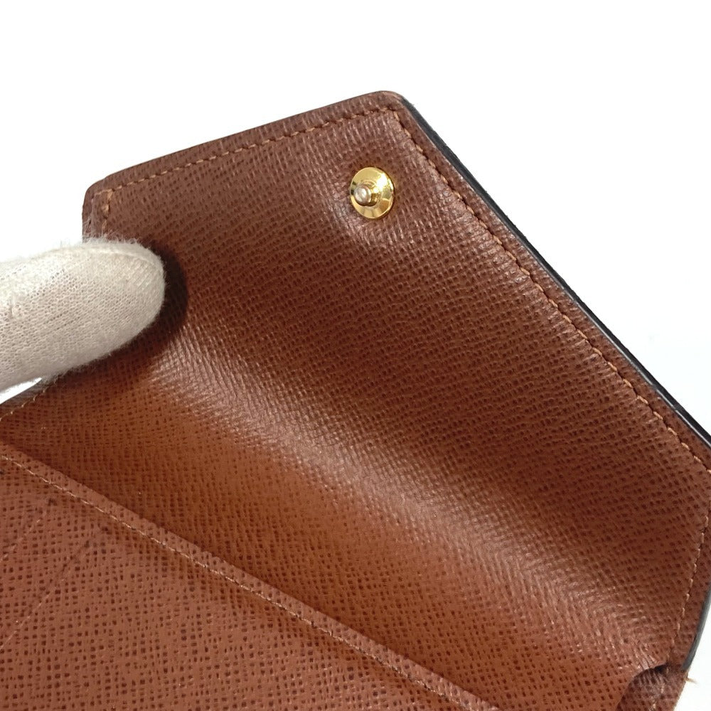 LOUIS VUITTON Trifold wallet M62472 Monogram canvas Brown Monogram Portefeuille Victorine