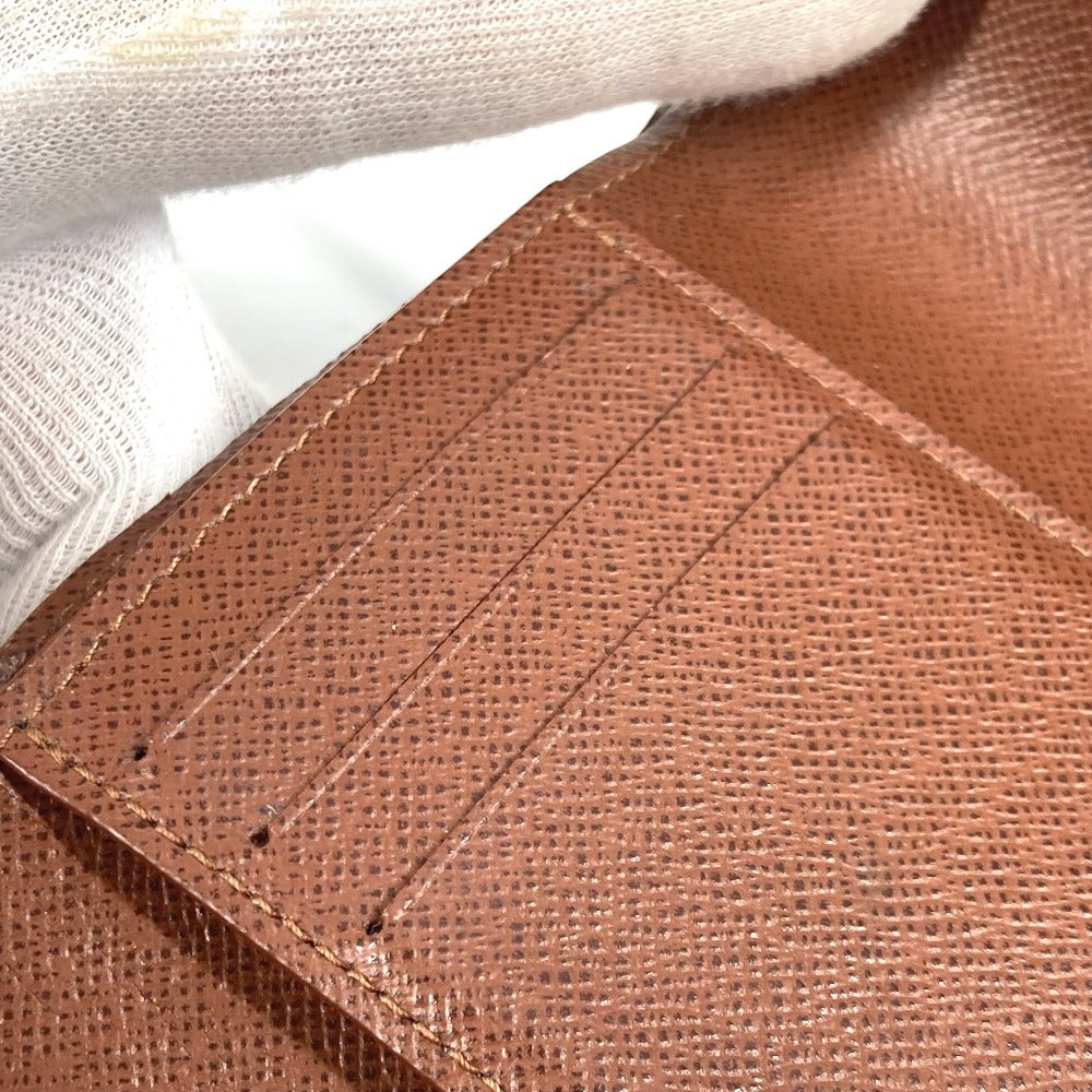 LOUIS VUITTON Trifold wallet M62472 Monogram canvas Brown Monogram Portefeuille Victorine