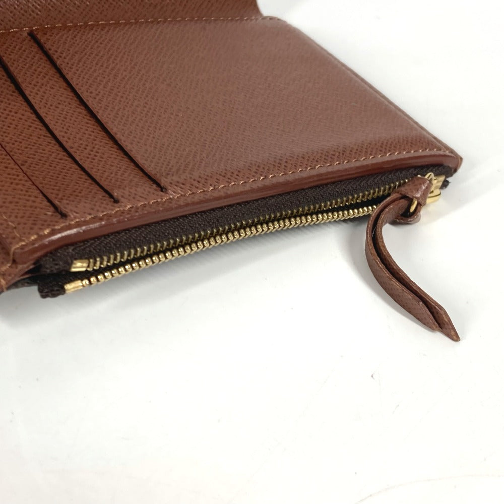 LOUIS VUITTON Trifold wallet M62472 Monogram canvas Brown Monogram Portefeuille Victorine