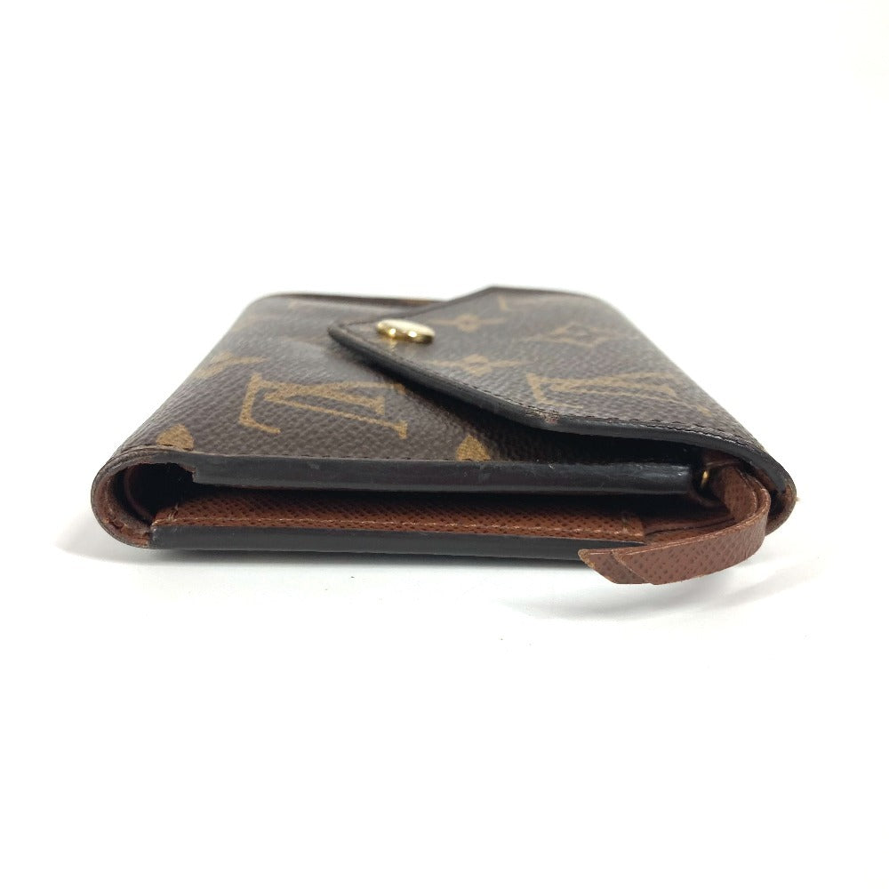 LOUIS VUITTON Trifold wallet M62472 Monogram canvas Brown Monogram Portefeuille Victorine