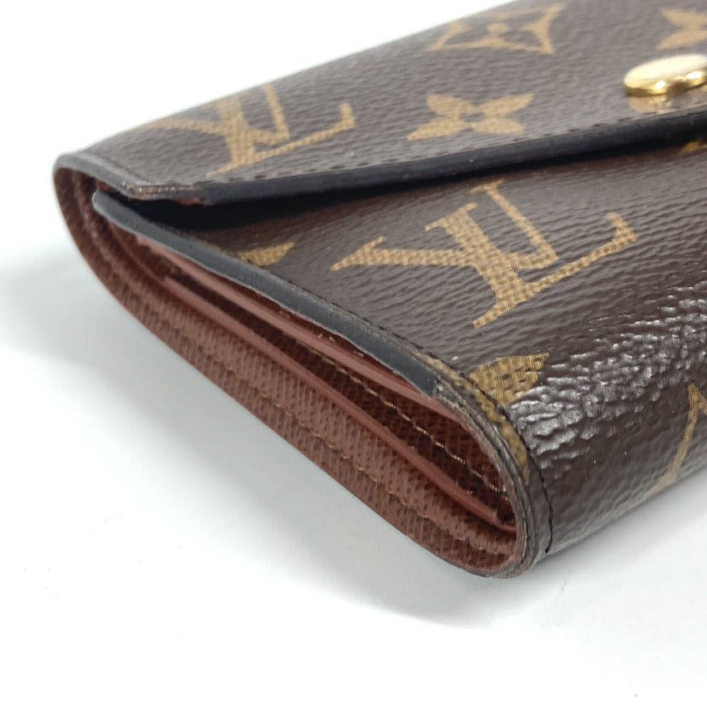 LOUIS VUITTON Trifold wallet M62472 Monogram canvas Brown Monogram Portefeuille Victorine