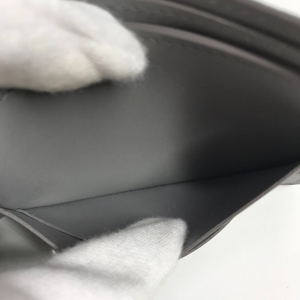 LOUIS VUITTON Folded wallet M81026 Calf leather gray LV Aerogram Portefeuille Multripru
