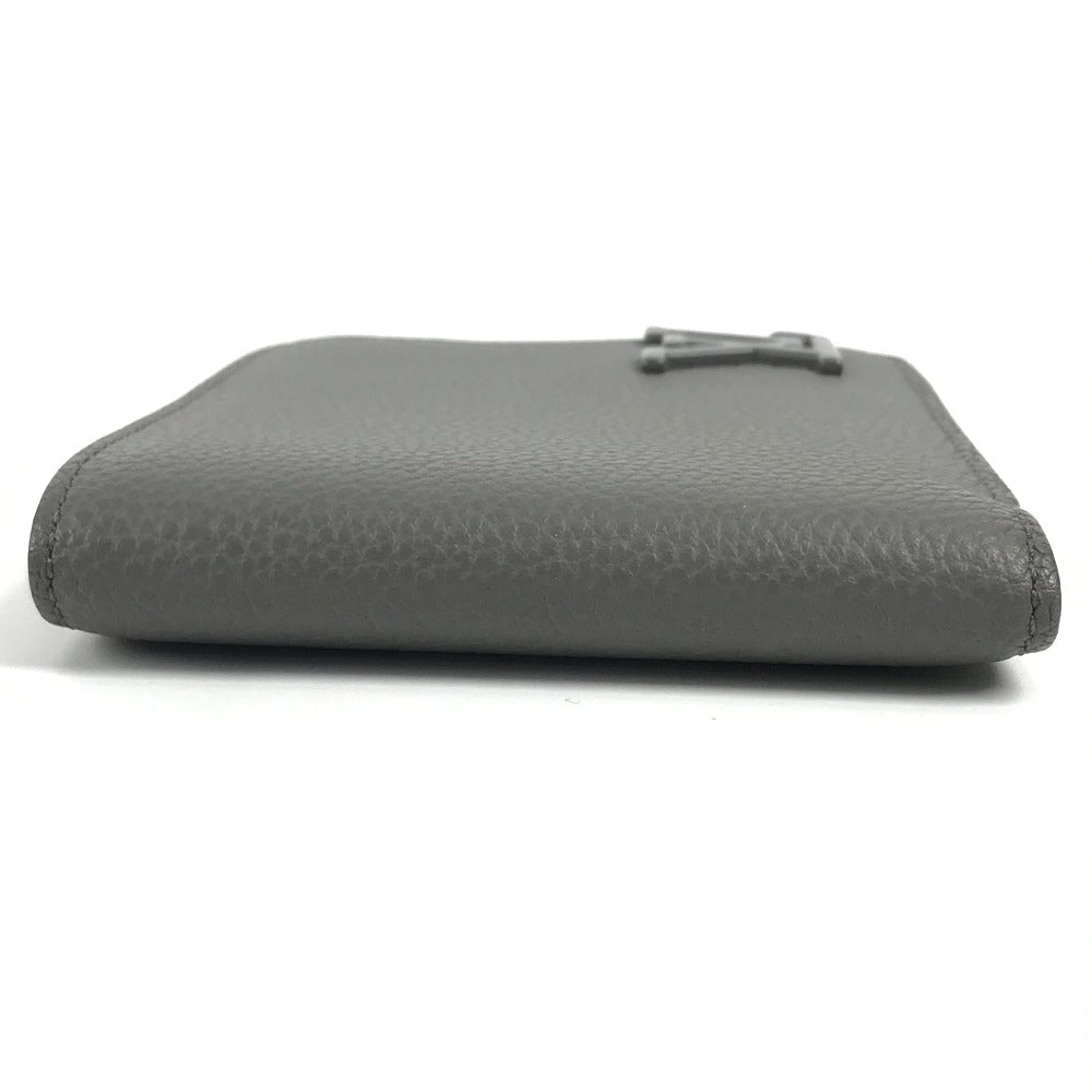LOUIS VUITTON Folded wallet M81026 Calf leather gray LV Aerogram Portefeuille Multripru