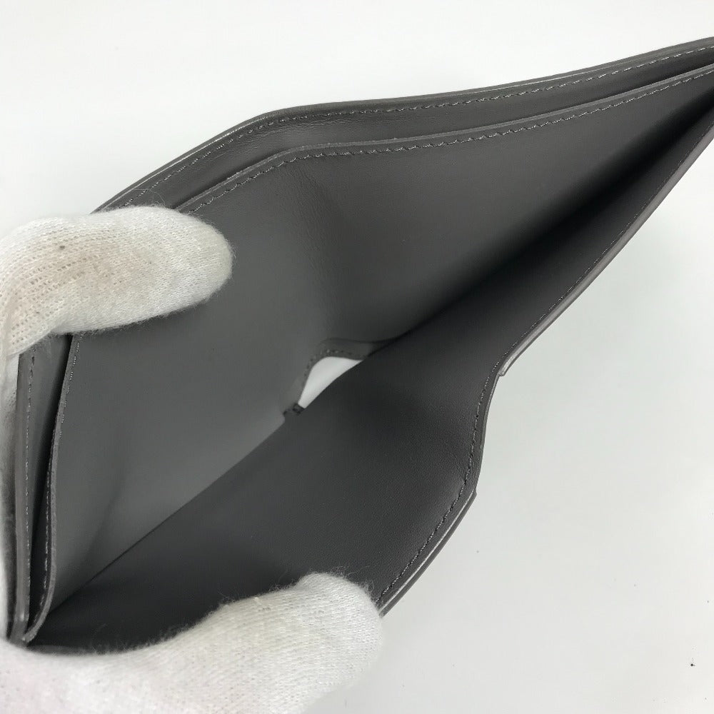 LOUIS VUITTON Folded wallet M81026 Calf leather gray LV Aerogram Portefeuille Multripru