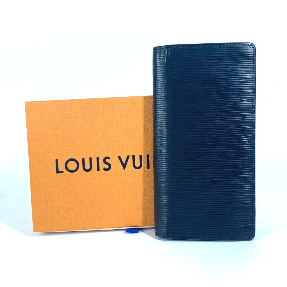 LOUIS VUITTON Long Wallet Purse M60622 Epi Leather black Epi Portefeuille Blaza