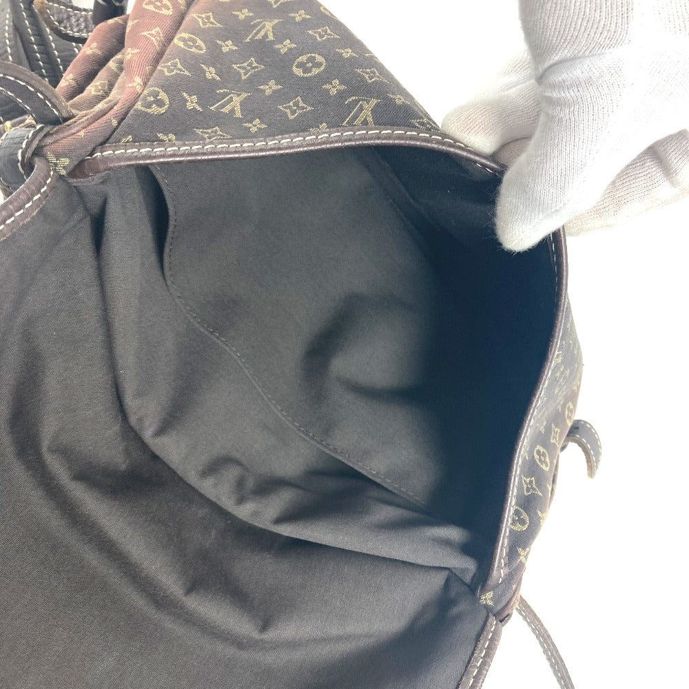 LOUIS VUITTON Shoulder Bag M95227 Monogram Mini-LinCanvas Brown Monogram mini run Saumur 30