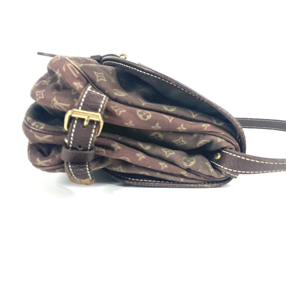 LOUIS VUITTON Shoulder Bag M95227 Monogram Mini-LinCanvas Brown Monogram mini run Saumur 30