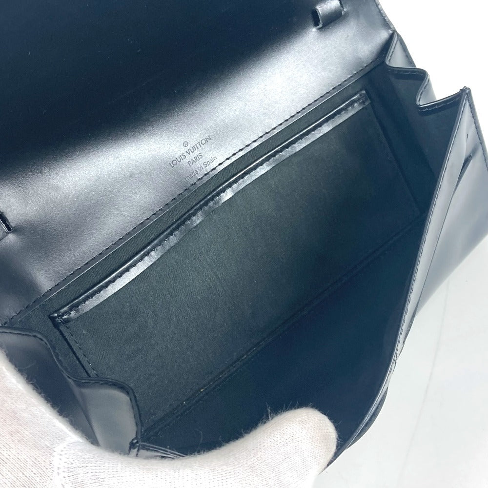 LOUIS VUITTON Shoulder Bag M52732 Epi Leather black Epi Honfleur