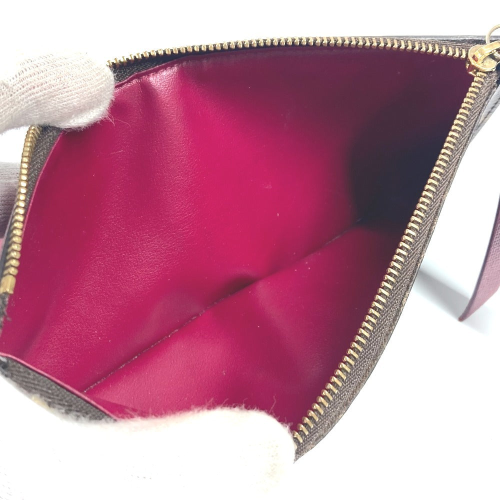 LOUIS VUITTON Long Wallet Purse M61269 Monogram canvas pink Monogram Portefeuille Adele