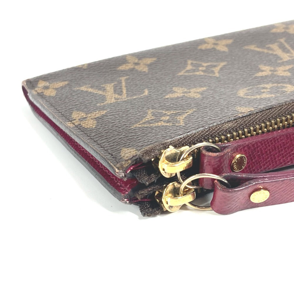 LOUIS VUITTON Long Wallet Purse M61269 Monogram canvas pink Monogram Portefeuille Adele