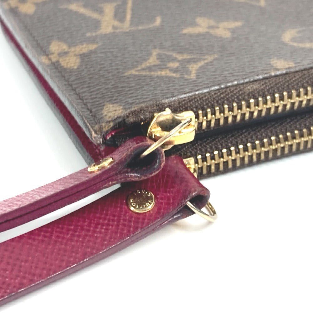 LOUIS VUITTON Long Wallet Purse M61269 Monogram canvas pink Monogram Portefeuille Adele