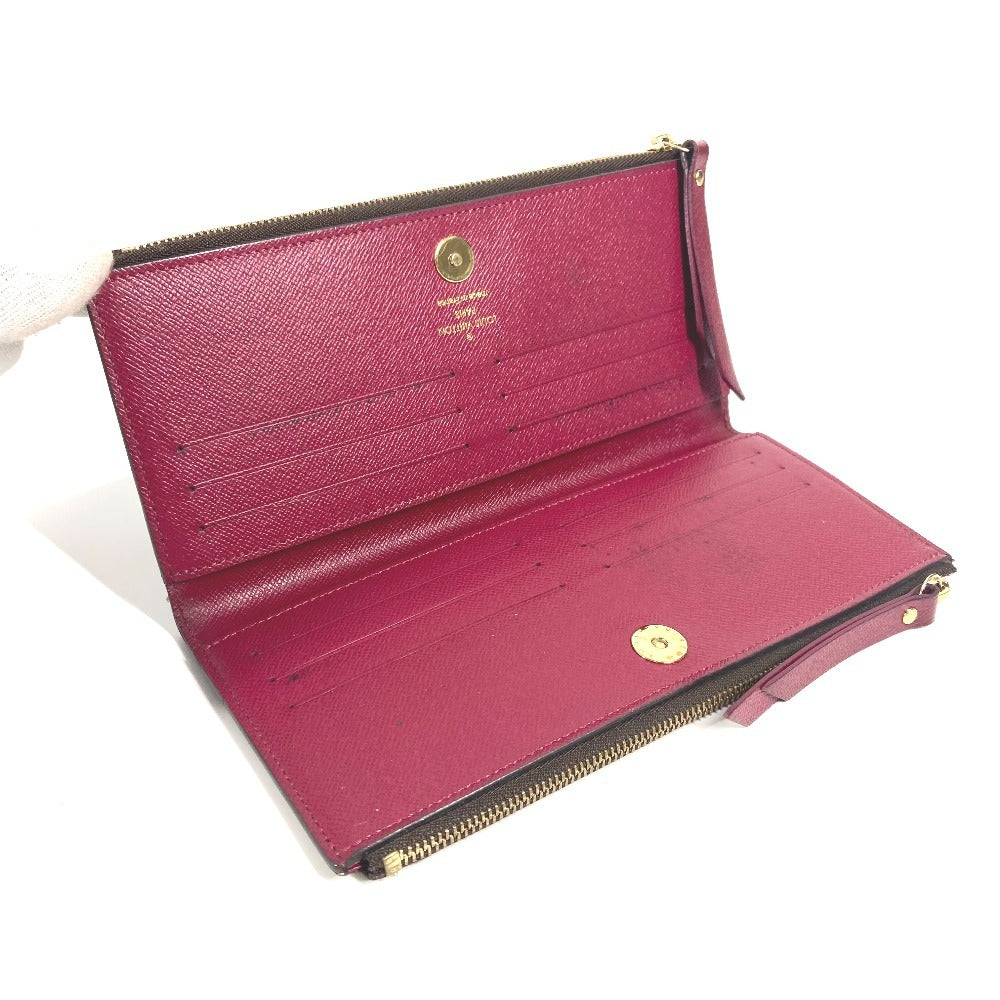 LOUIS VUITTON Long Wallet Purse M61269 Monogram canvas pink Monogram Portefeuille Adele